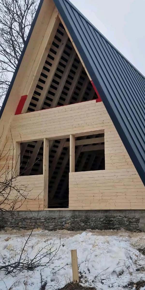 Casa de madera en León