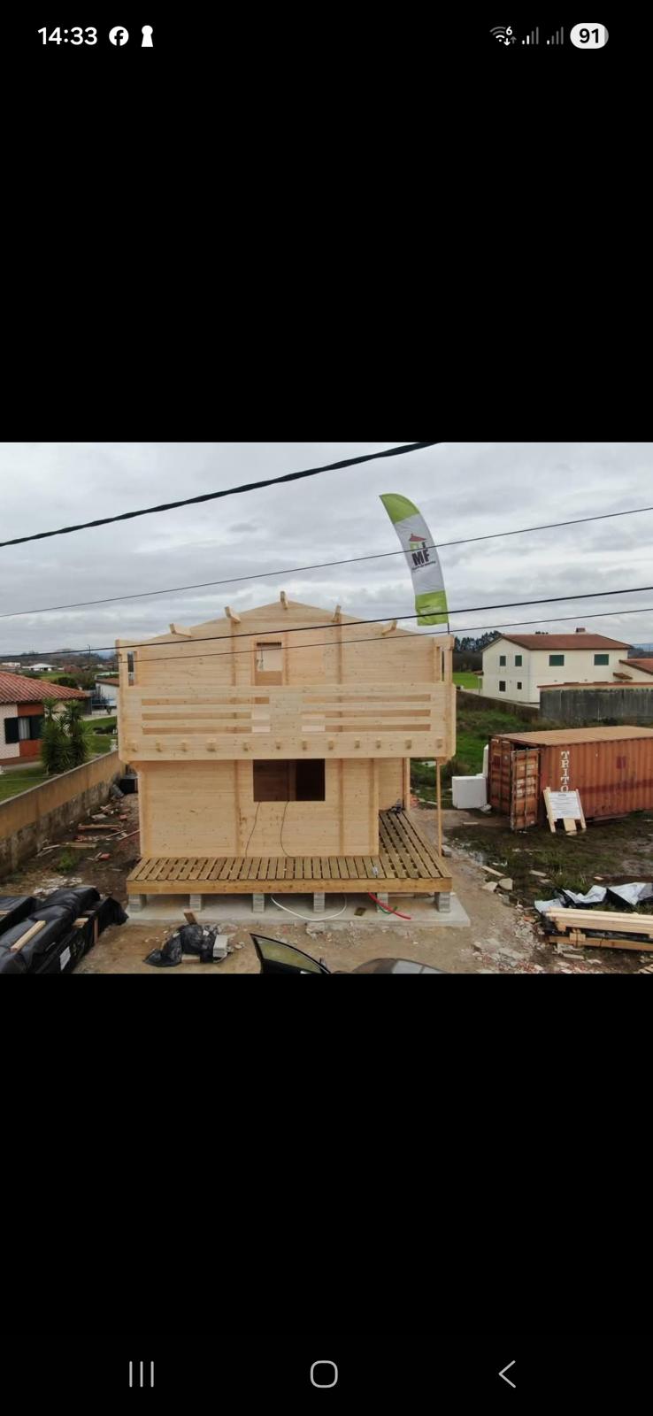 Casa de madera diseño personalizado